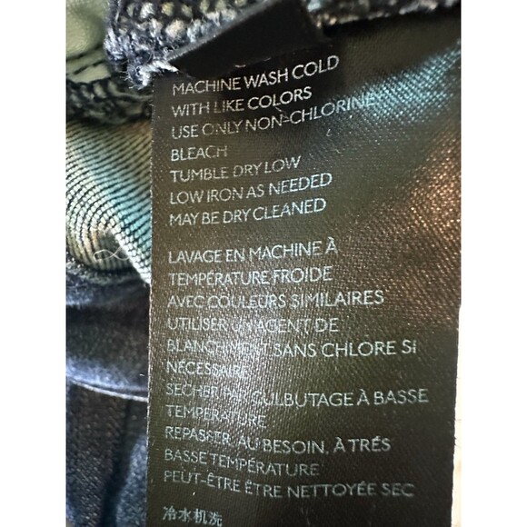 Pilcro and the Letterpress Anthro High Rise Denim Leggings Blue Jeans Women's 27 - Picture 9 of 13